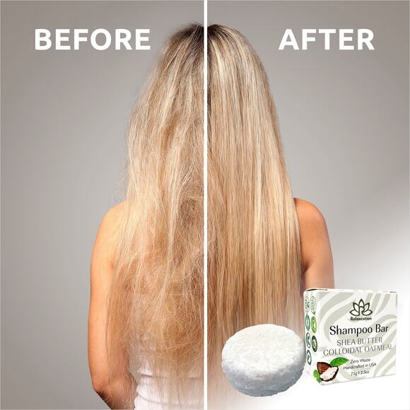 UNSCENTED Shampoo Bar and Conditioner Bar for Damaged Hair - Picture 9 of 9